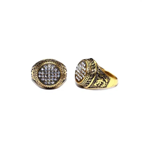 Turkish Design Resin Polish Men's Ring